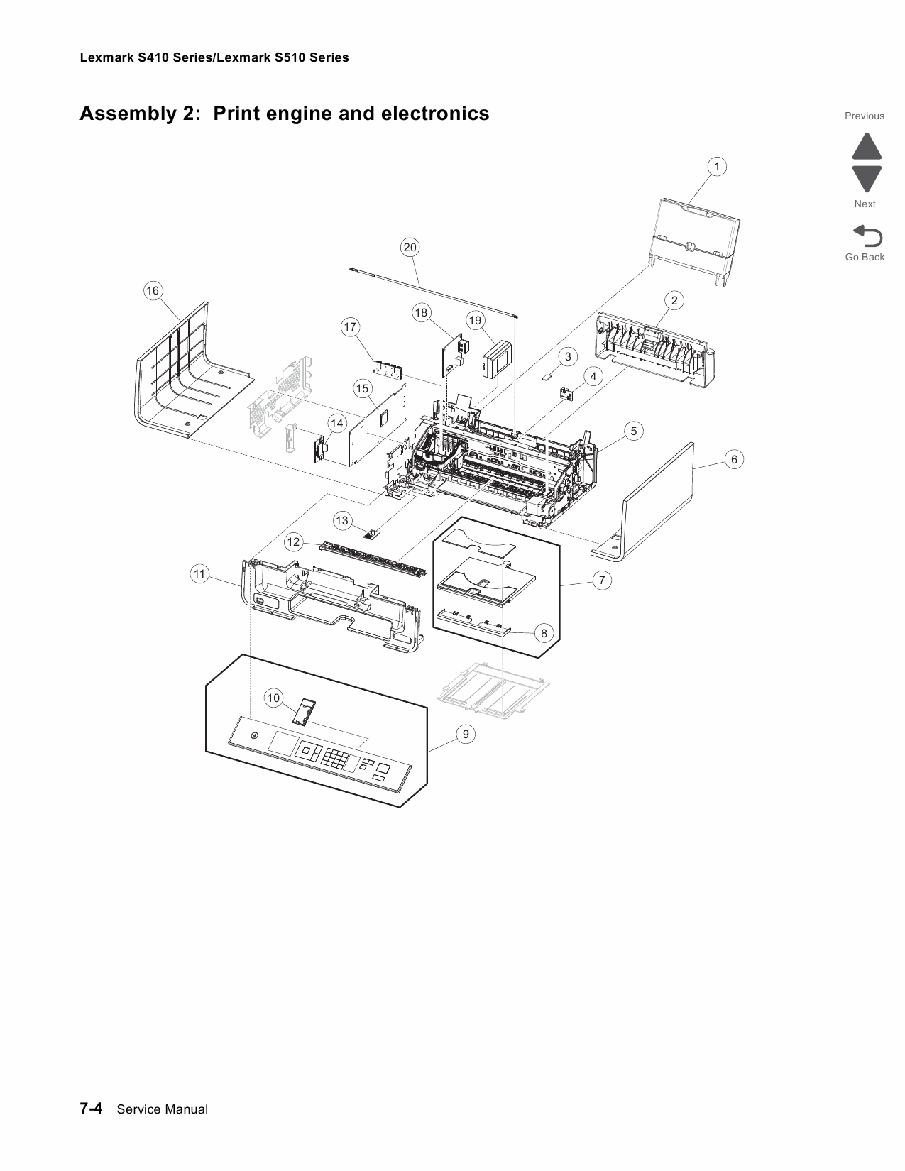 Lexmark S S410 S510 4448 Service Manual-6